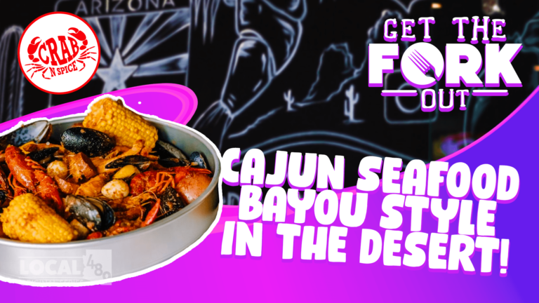 CAJUN SEAFOOD BAYOU STYLE BOIL IN THE DESERT!